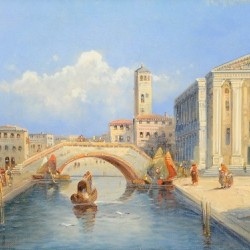 A bridge in Venice